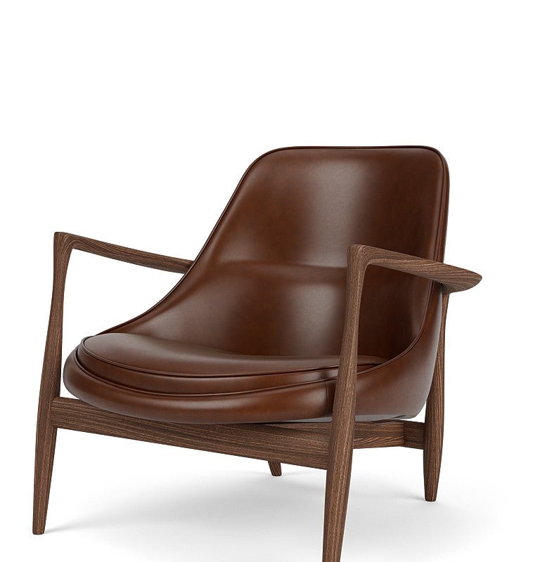 Shop Audo Copenhagen (formerly Menu) Elizabeth Lounge Chair In Brown