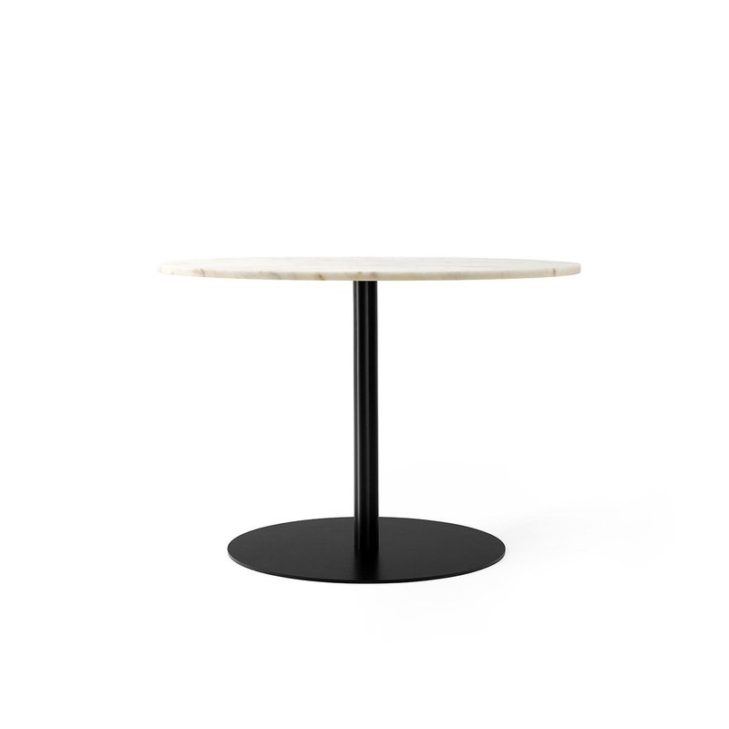 Shop Audo Copenhagen (formerly Menu) Harbour Column Table, Round Table Top, Dining Height In White