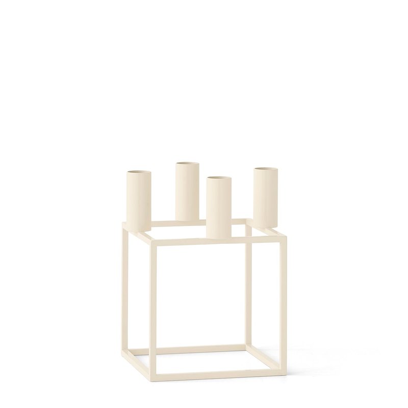 Shop Audo Copenhagen (formerly Menu) Kubus 4 Candle Holder In Brown