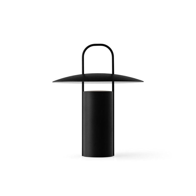 Shop Audo Copenhagen (formerly Menu) Ray Table Lamp, Portable In Black