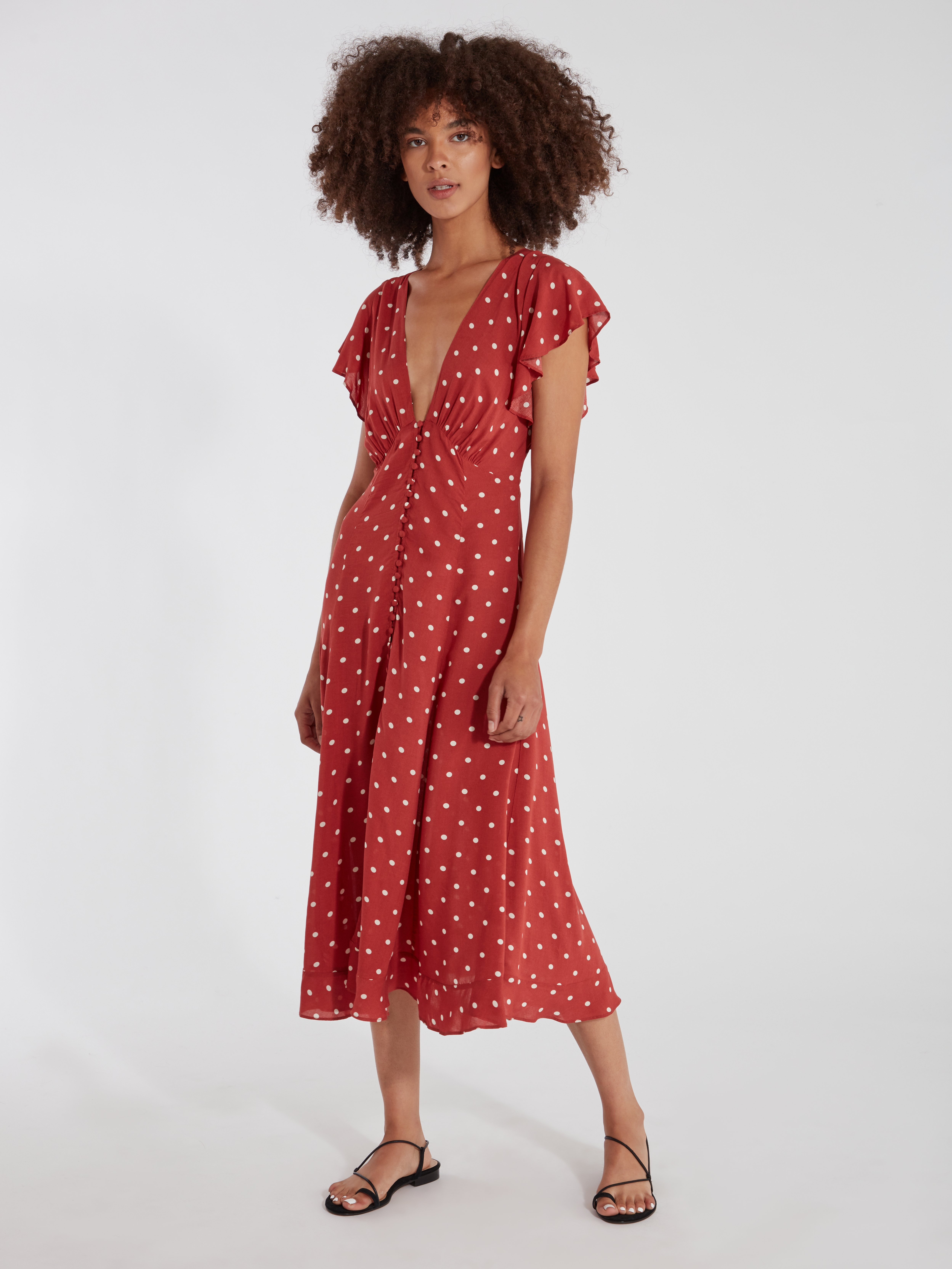 auguste gardenia sunday midi dress