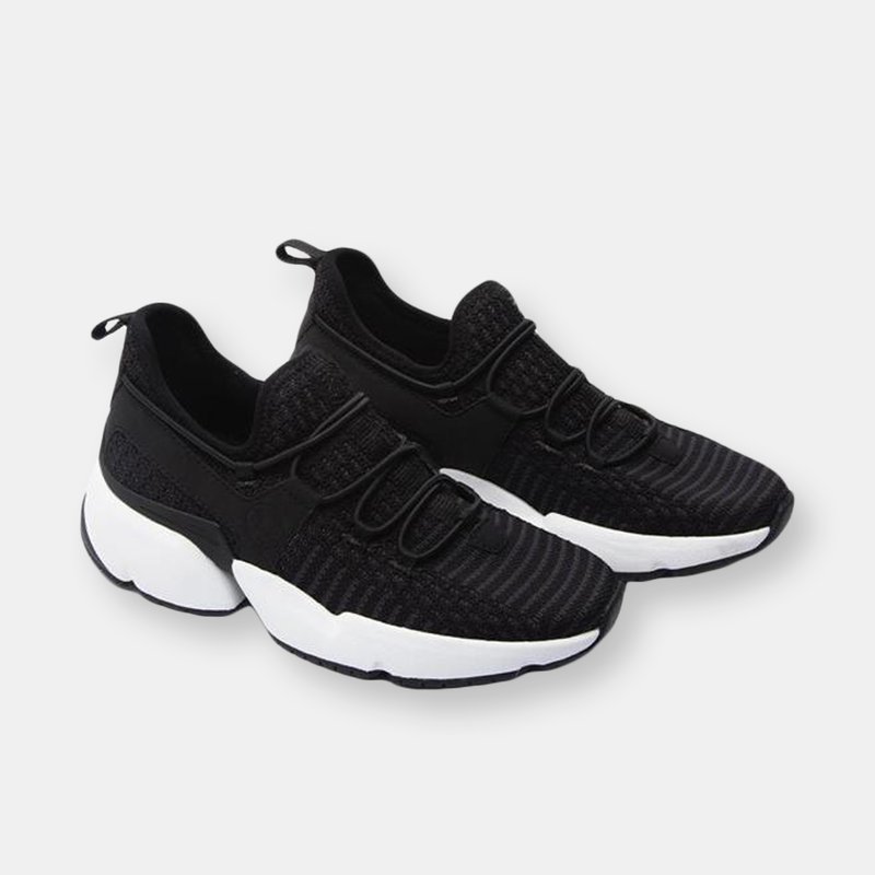 Avre Infinity Glide Black And White Sneakers