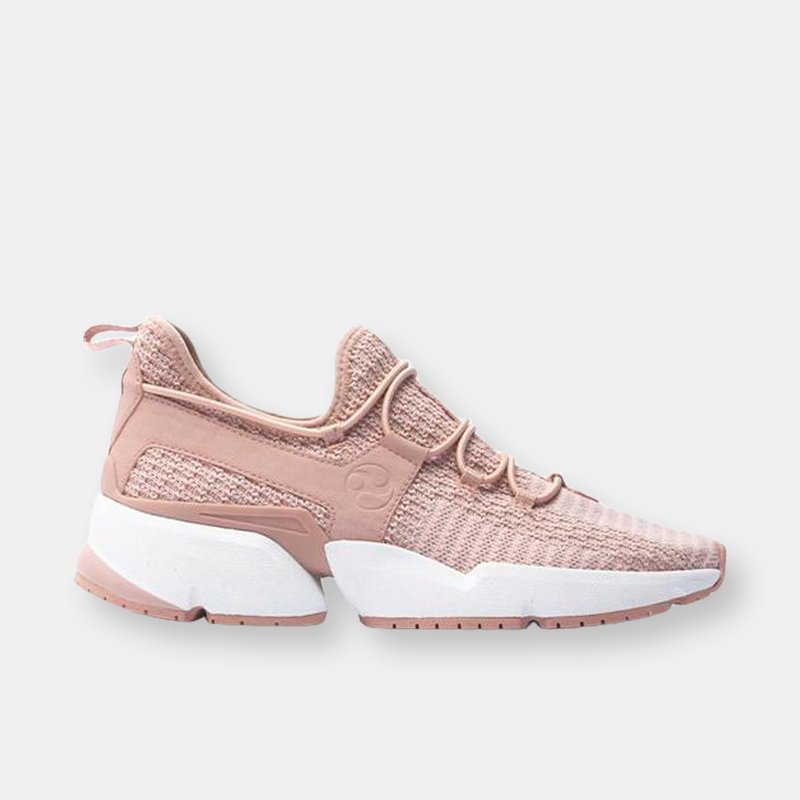 Avre Infinity Glide Blush And White Sneakers In Pink