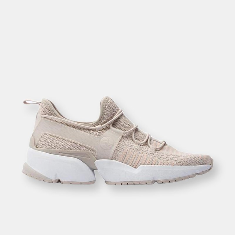 Avre Infinity Glide Light Grey And Peach Sneakers