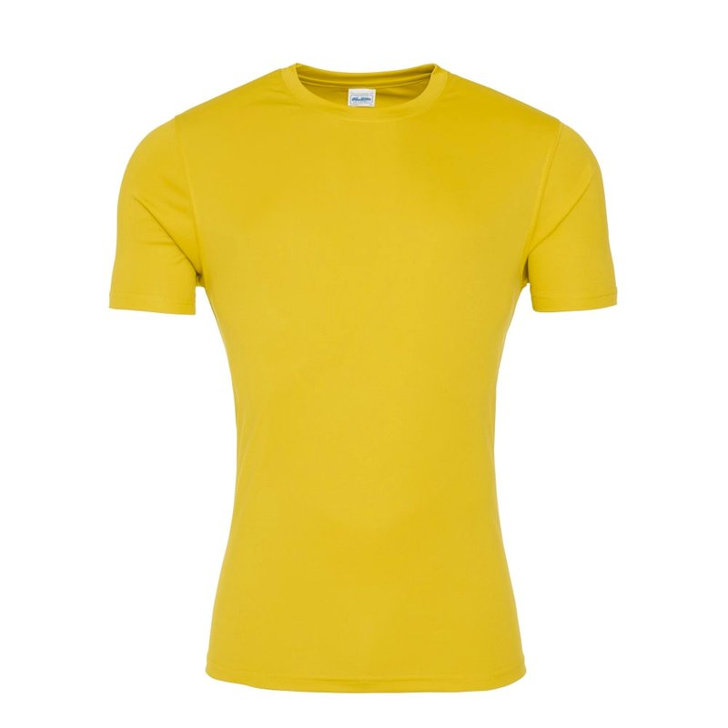 Awdis Just Cool Mens Smooth Short Sleeve T-shirt (sun Yellow)