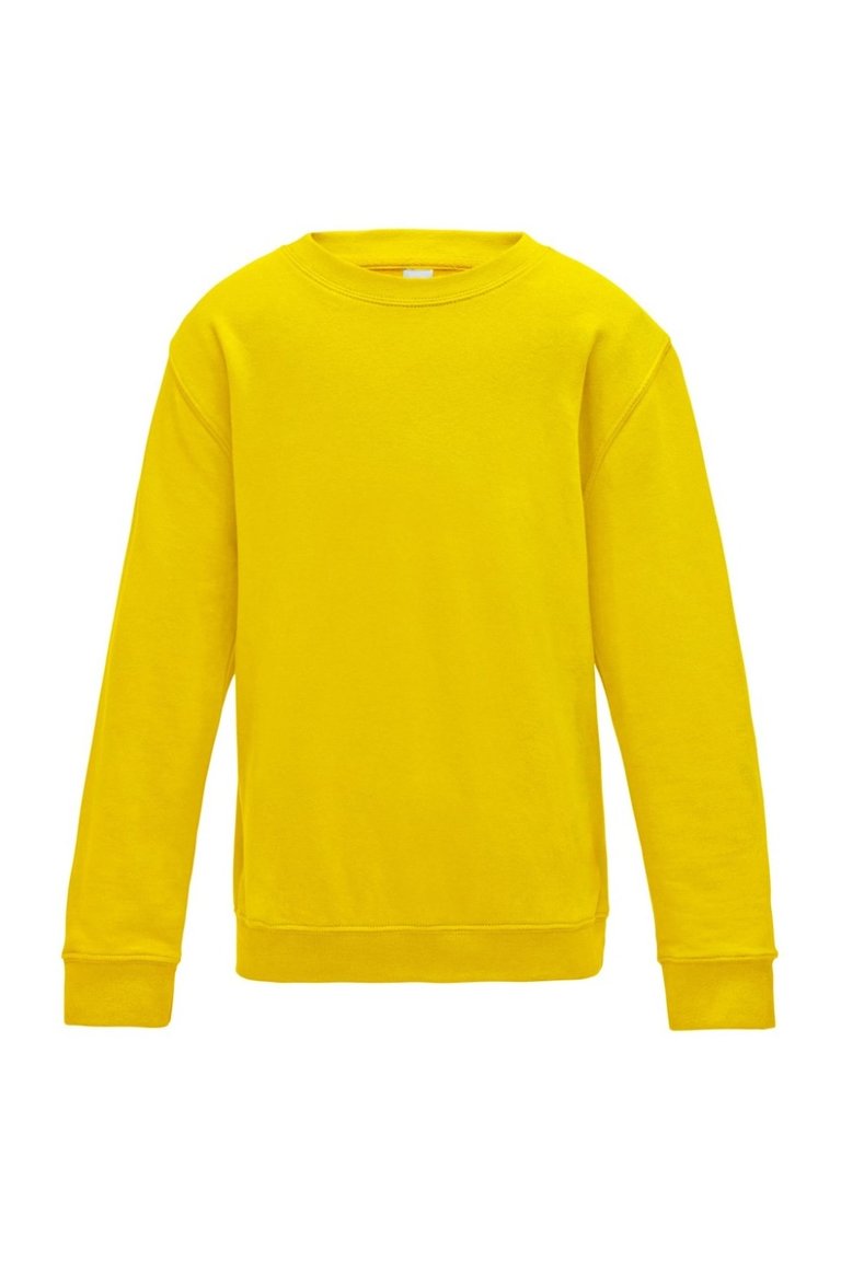 AWDis Just Hoods Childrens/Kids Sweatshirt - Sun Yellow