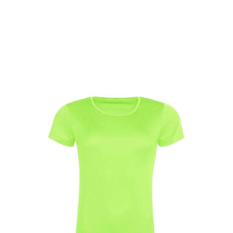 Awdis Womens/ladies Cool Recycled T-shirt In Green