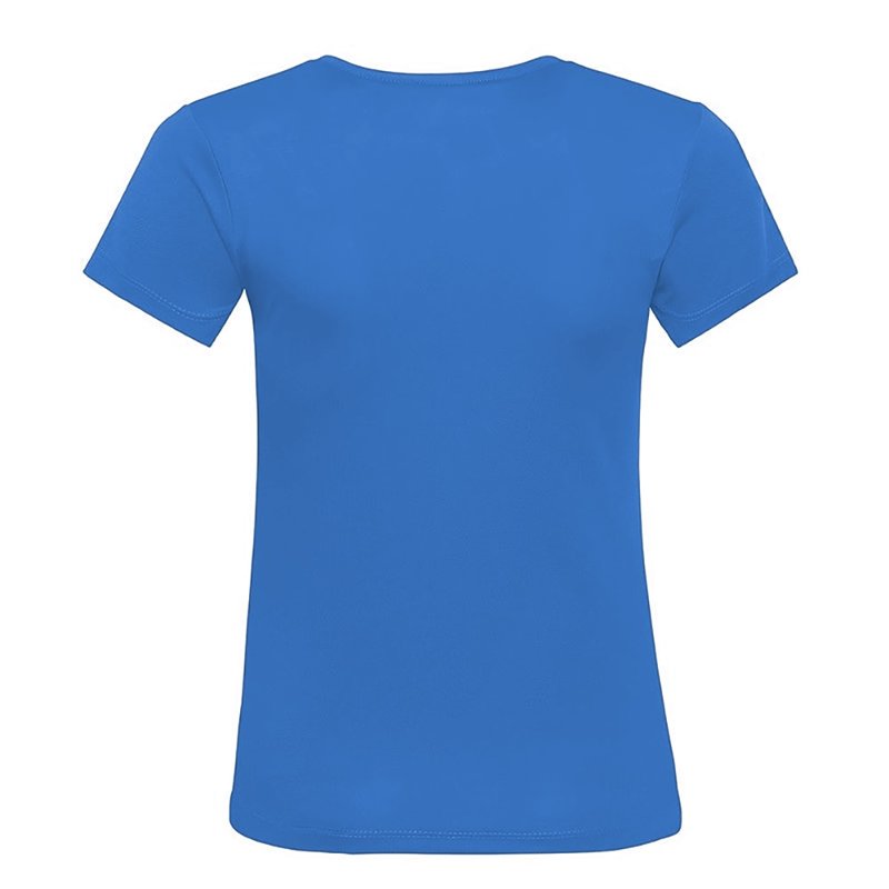 Awdis Cool V Neck Girlie Cool Short Sleeve T-shirt In Blue