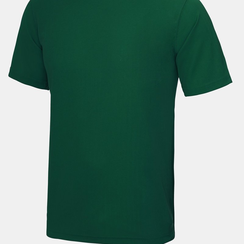 Awdis Just Cool Mens Performance Plain T-shirt (bottle Green)