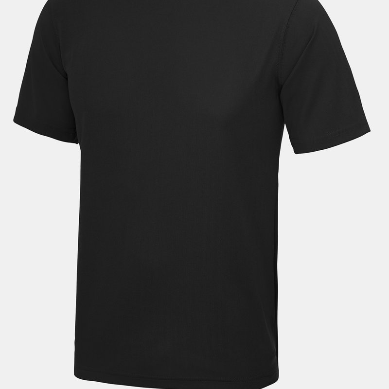 Awdis Just Cool Mens Performance Plain T-shirt (jet Black)
