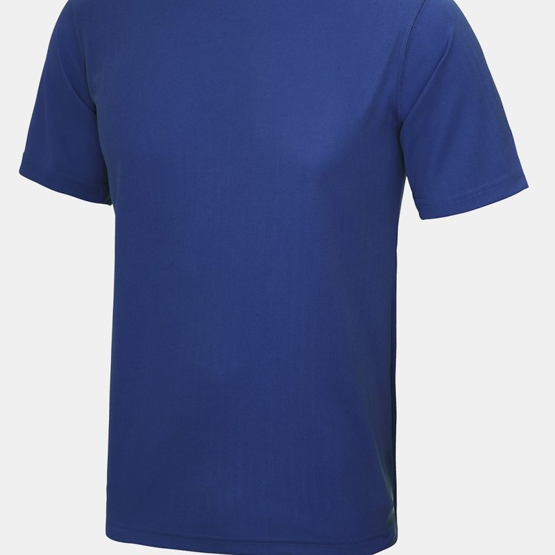 Awdis Just Cool Mens Performance Plain T-shirt (royal Blue)