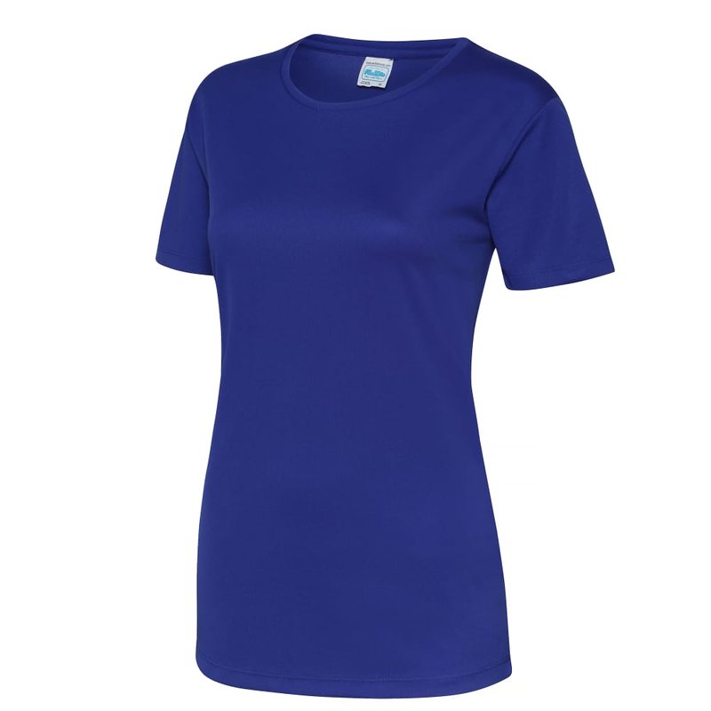 Awdis Just Cool Womens/ladies Sports Plain T-shirt (reflex Blue)