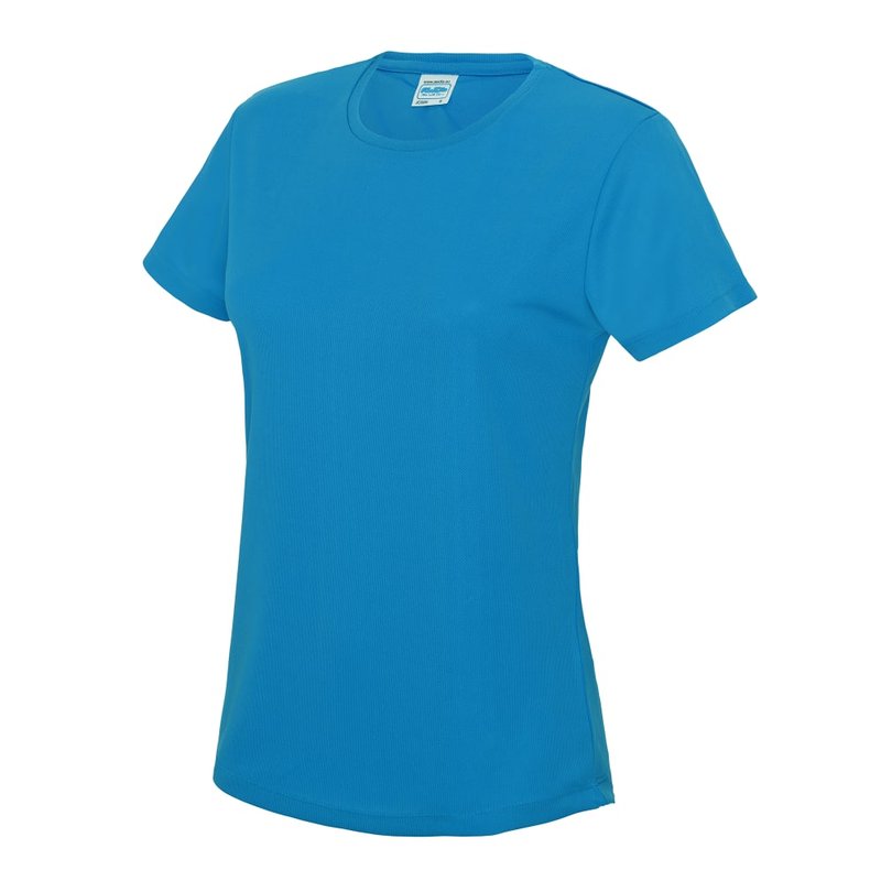 Awdis Just Cool Womens/ladies Sports Plain T-shirt (sapphire Blue)