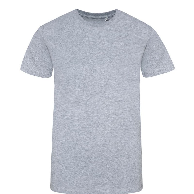 Awdis Just Ts Mens The 100 T-shirt (heather Gray) In Grey