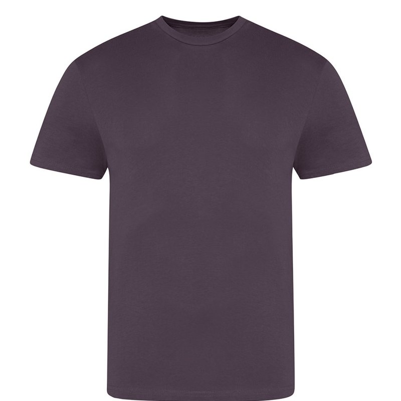 Awdis Just Ts Mens The 100 T-shirt (wild Mulberry) In Purple