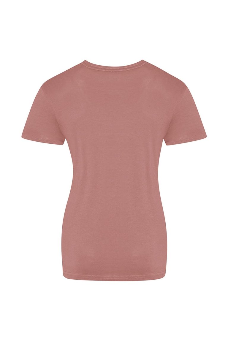 AWDis Just Ts Womens/Ladies The 100 Girlie T-Shirt (Dusty Pink)
