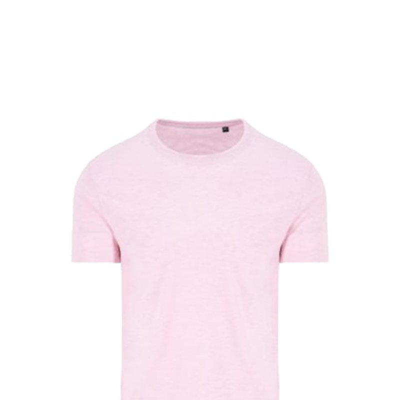 Awdis Just Ts Mens Surf T-shirt In Pink