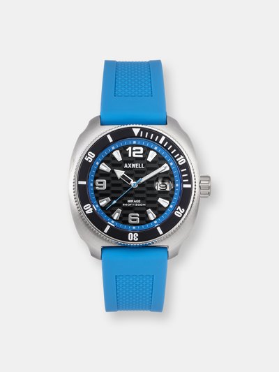 Axwell Axwell Mirage Strap Watch w/Date - Light Blue product