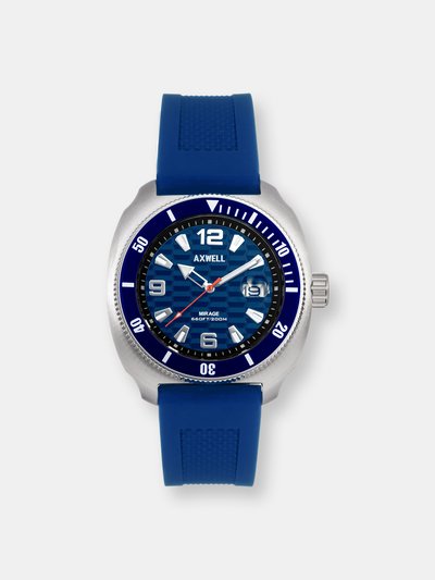 Axwell Axwell Mirage Strap Watch w/Date - Navy product