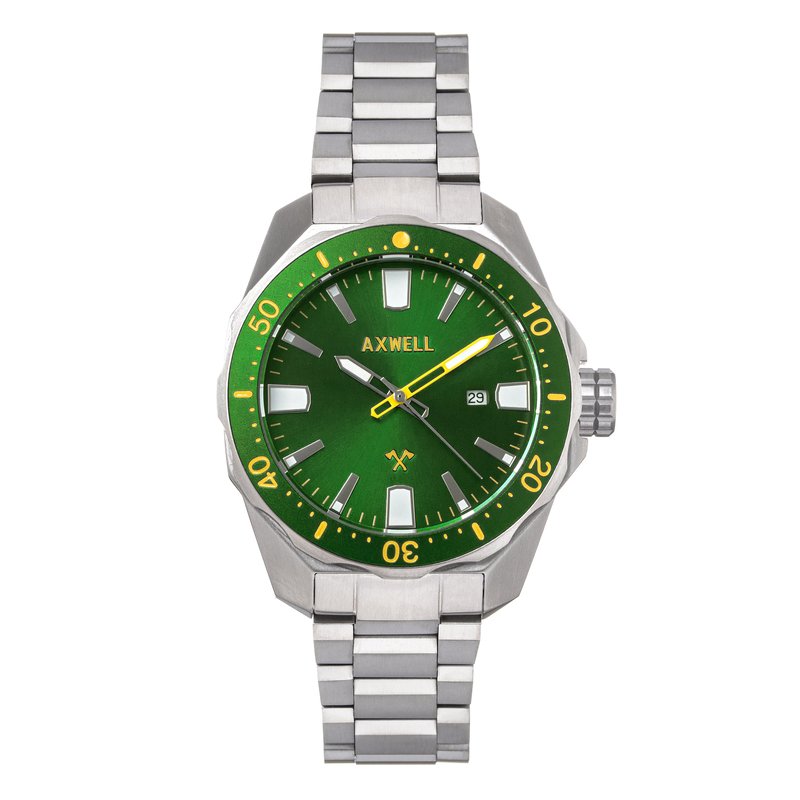 Shop Axwell Timber Bracelet Watch W/ Date
