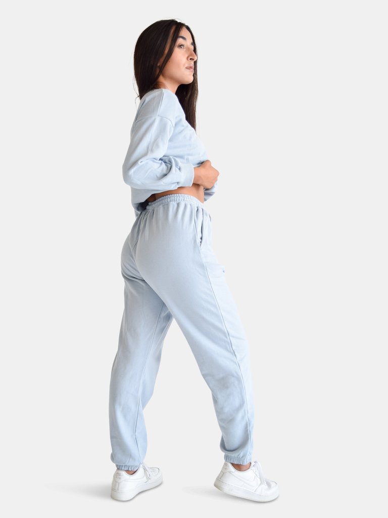 AYA OFFICIALS Baby Blue 90s Joggers |