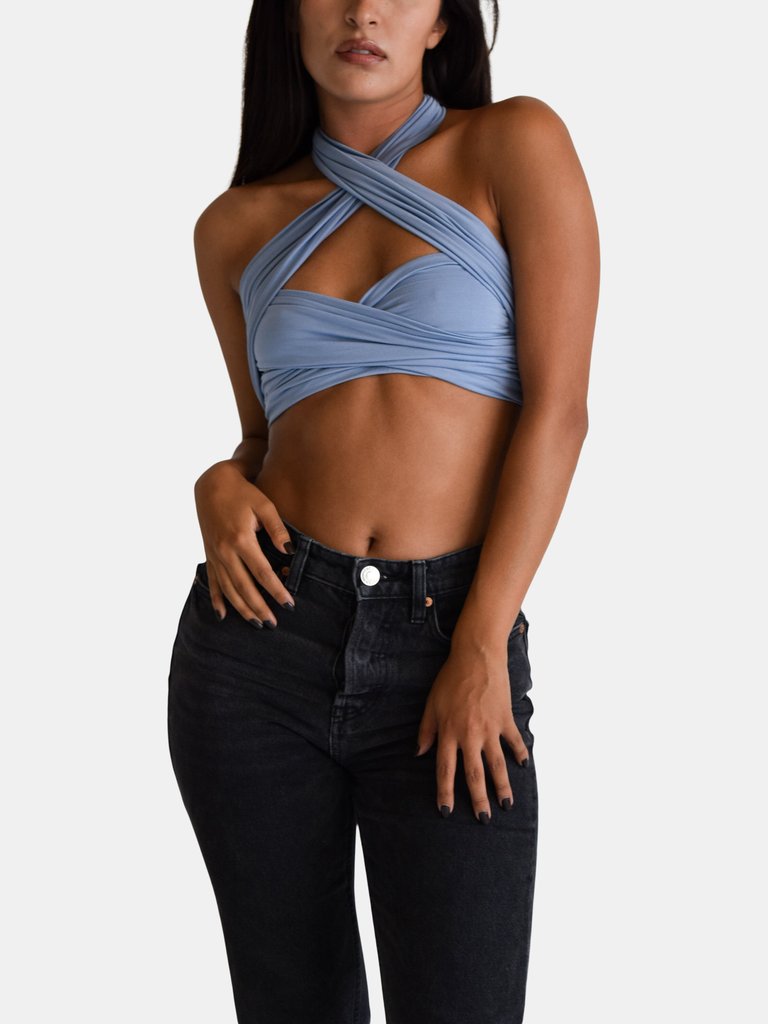 All in One Top - Light Blue