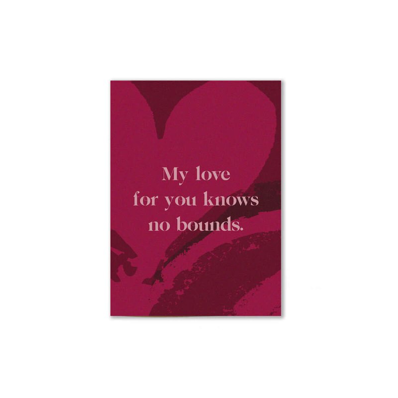 Aya Paper Co. Boundless Love Card