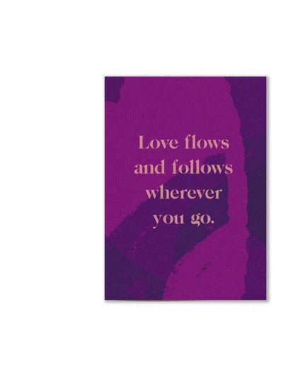 Aya Paper Co. Love Flows Card product