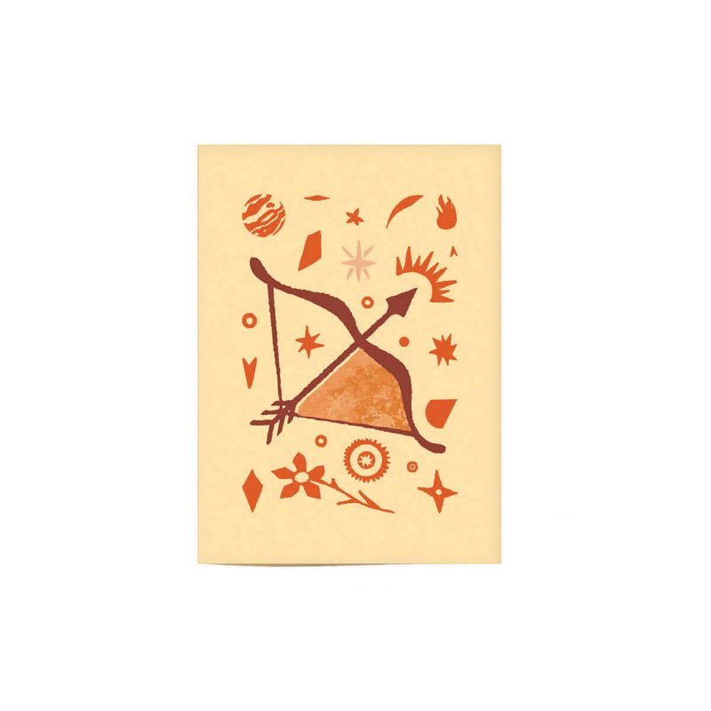 Aya Paper Co. Sagittarius Aya•strology Greeting Card