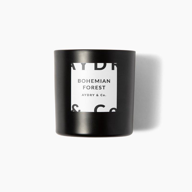 Aydry And Co Bohemian Forest Candle In Black