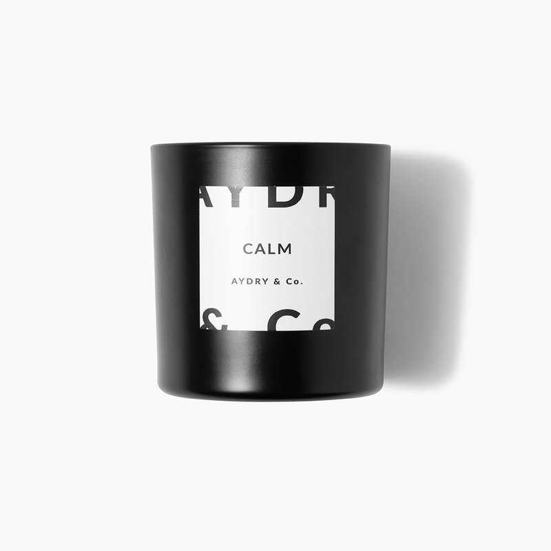 Aydry And Co Calm Candle In Black