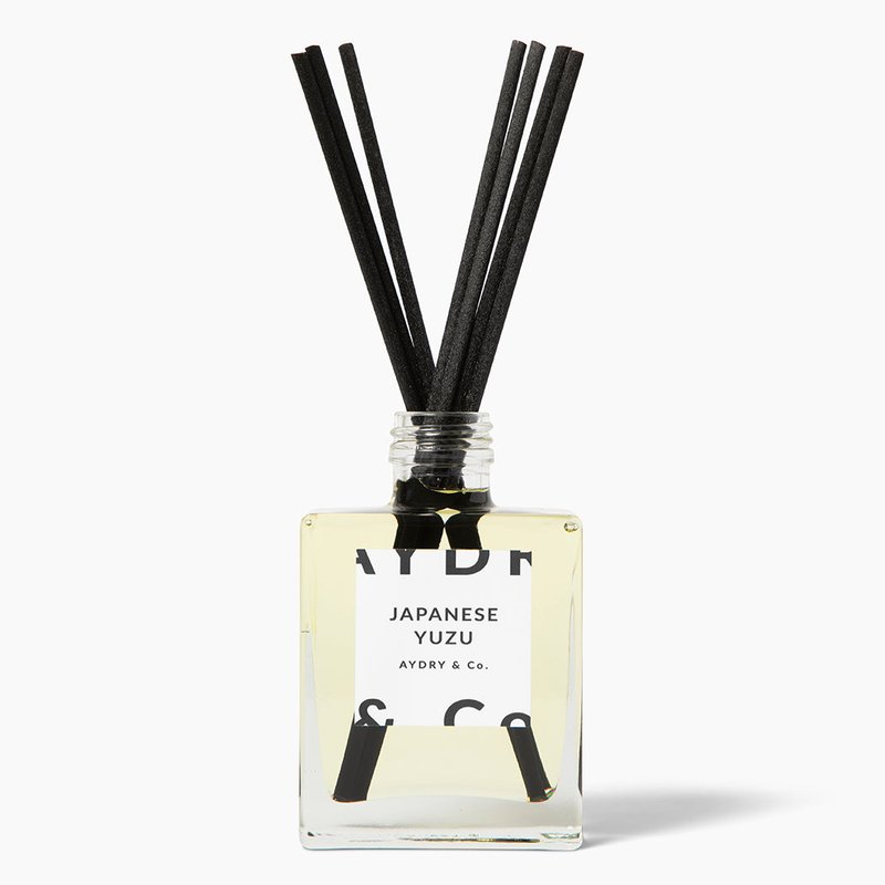 Aydry And Co Japanese Yuzu Room Diffuser In Black
