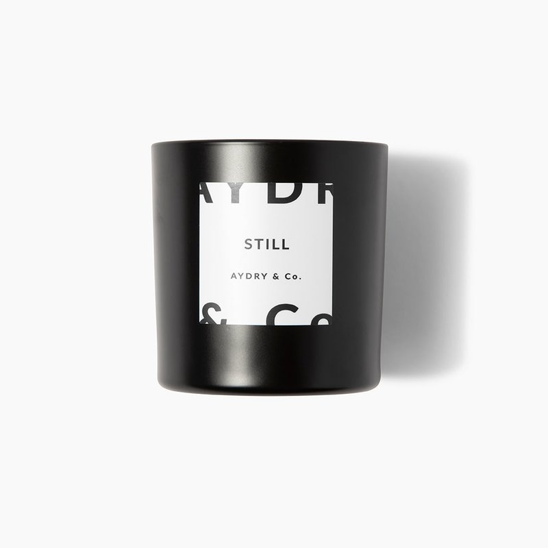 Aydry And Co Still Candle In Black
