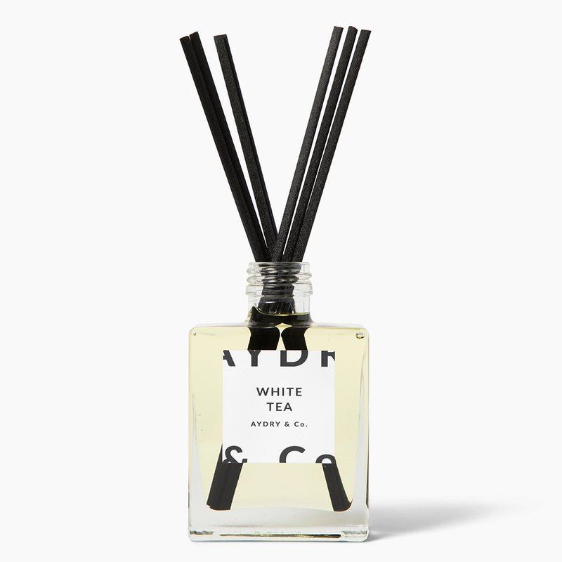 Aydry And Co White Tea Room Diffuser In Black