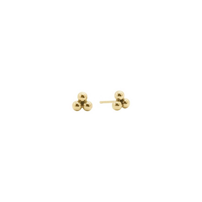 Ayou Jewelry Ashley Studs Earrings In Gold