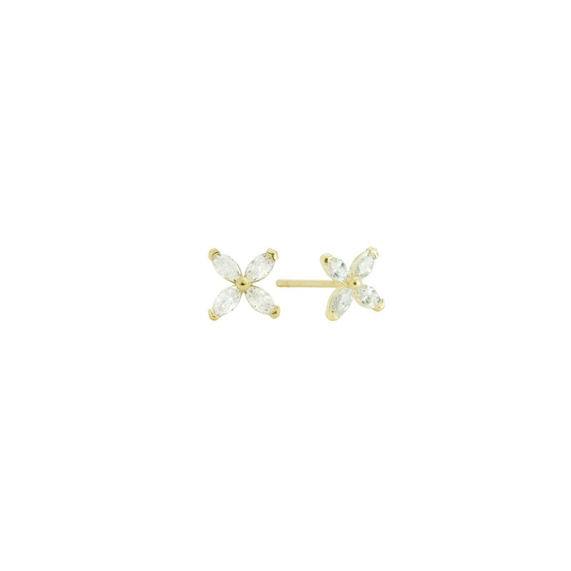 Ayou Jewelry Flora Studs In Gold