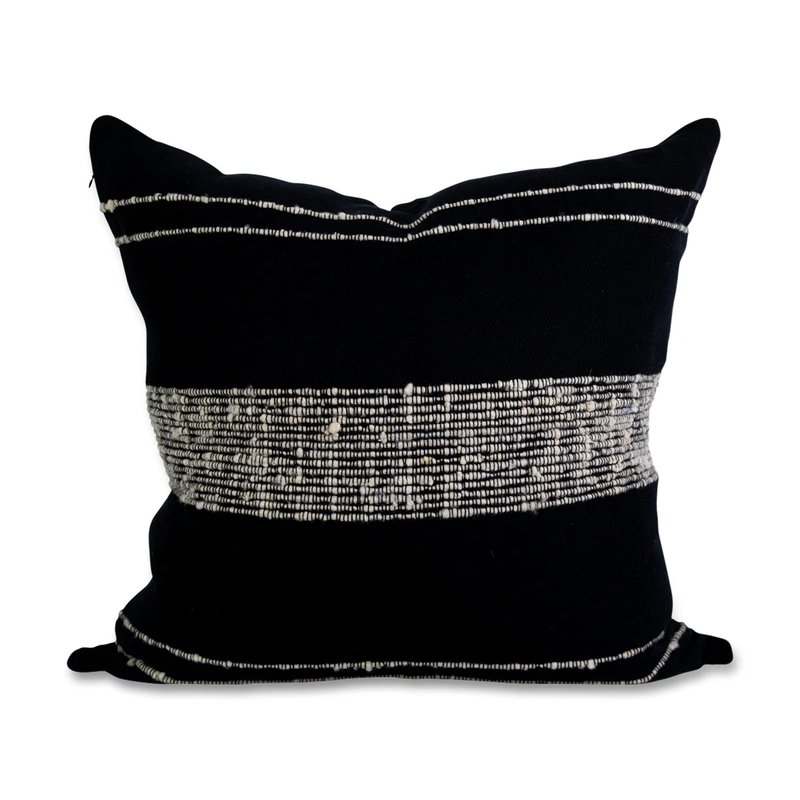 Azulina Bogota Pillow In Black
