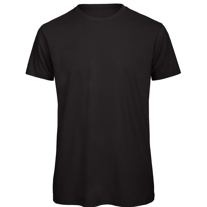 B&c Mens Favourite Organic Cotton Crew T-shirt (black)