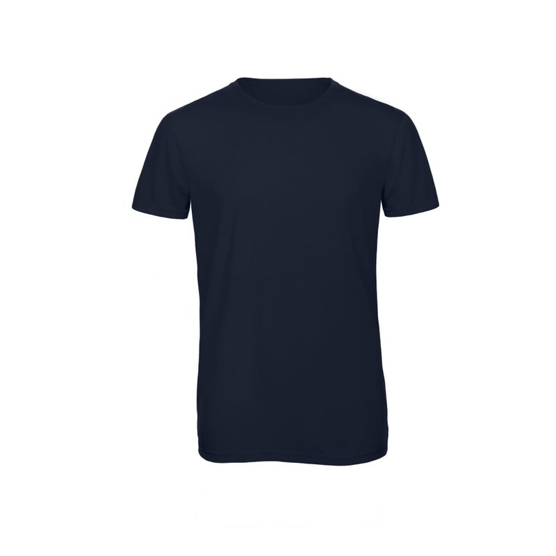 B&c Mens Favourite Short Sleeve Triblend T-shirt (navy Blue)