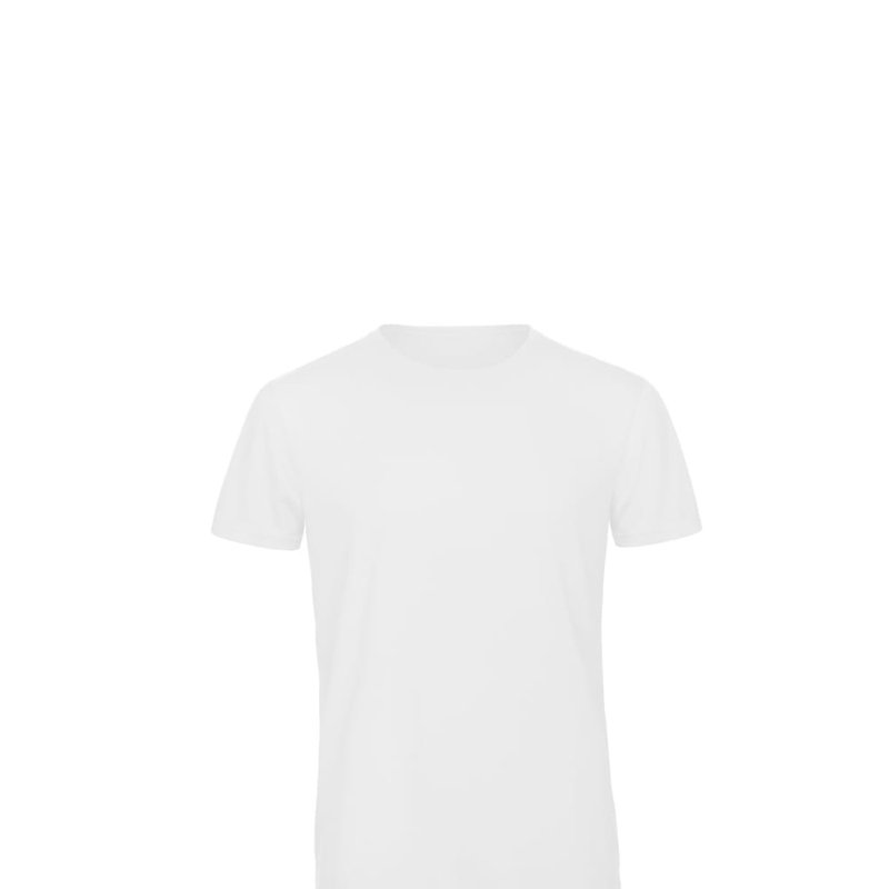 B&c Mens Favourite Short Sleeve Triblend T-shirt (white)