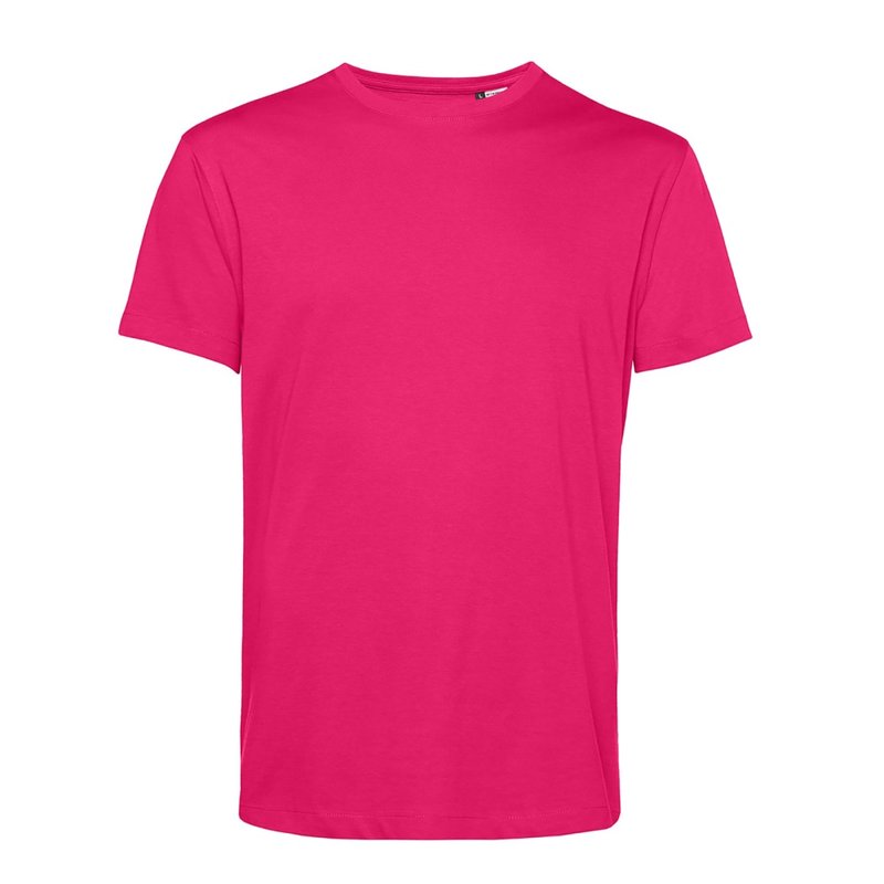 B&c Mens Organic E150 T-shirt (magenta Pink)