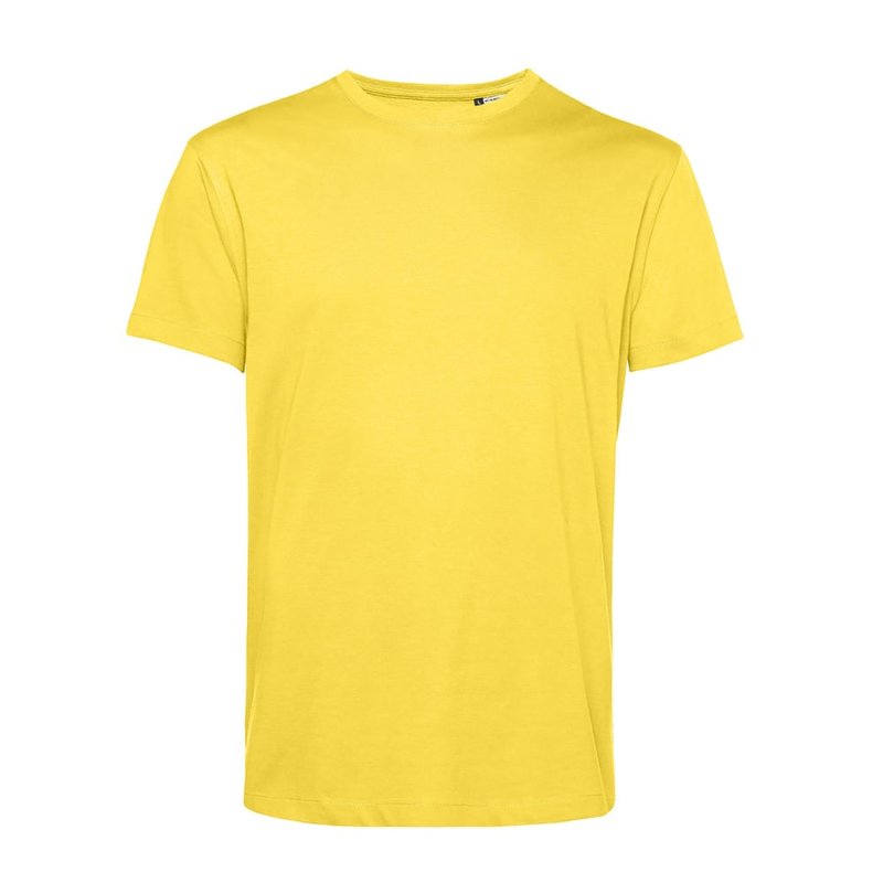 B&c Mens Organic E150 T-shirt (yellow Fizz)
