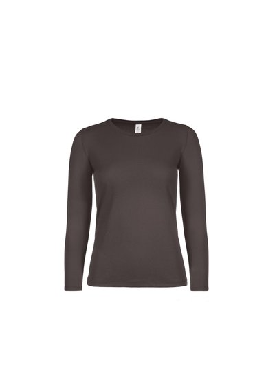 B&C B&C Womens/Ladies E150 Long sleeve T-Shirt (Bear Brown) product