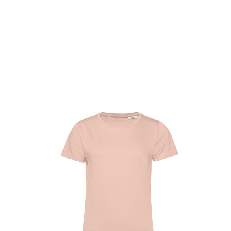 B&c Womens/ladies E150 Organic Short-sleeved T-shirt (dusky Rose) In Pink