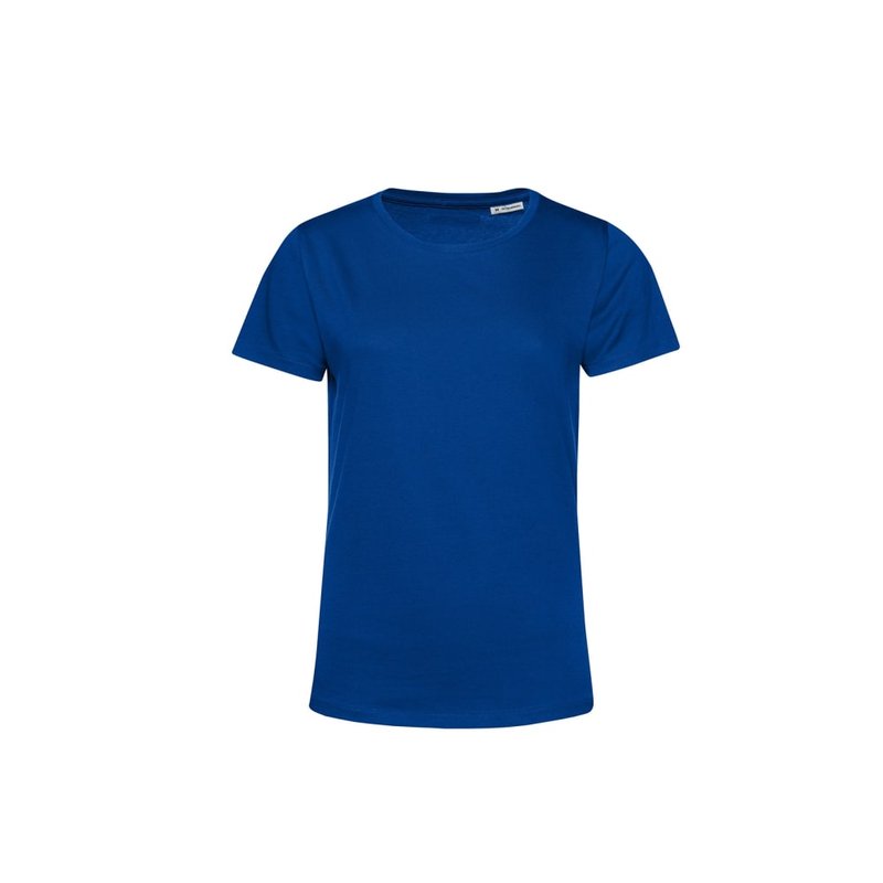 B&c Womens/ladies E150 Organic Short-sleeved T-shirt (royal Blue)