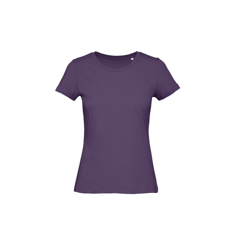 B&c Womens/ladies Organic T-shirt (urban Purple)