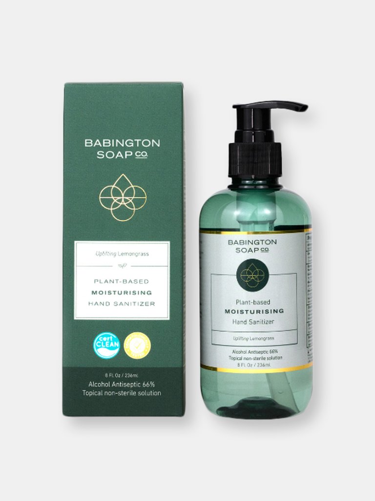 2-in-1 plant-based Moisturizer gel with an antibacterial - Uplifting Lemongrass
