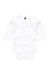 Babybugz Baby Unisex Organic Long Sleeve Bodysuit (White) - White
