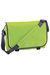 Bagbase Adjustable Messenger Bag (11 Liters) (Lime/graphite) (One Size) - Lime/graphite