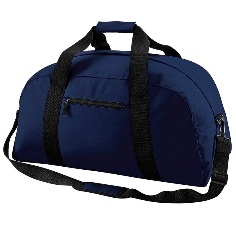 Bagbase Classic Holdall / Duffel Travel Bag (pack Of 2) (french Navy) (one Size) In Blue